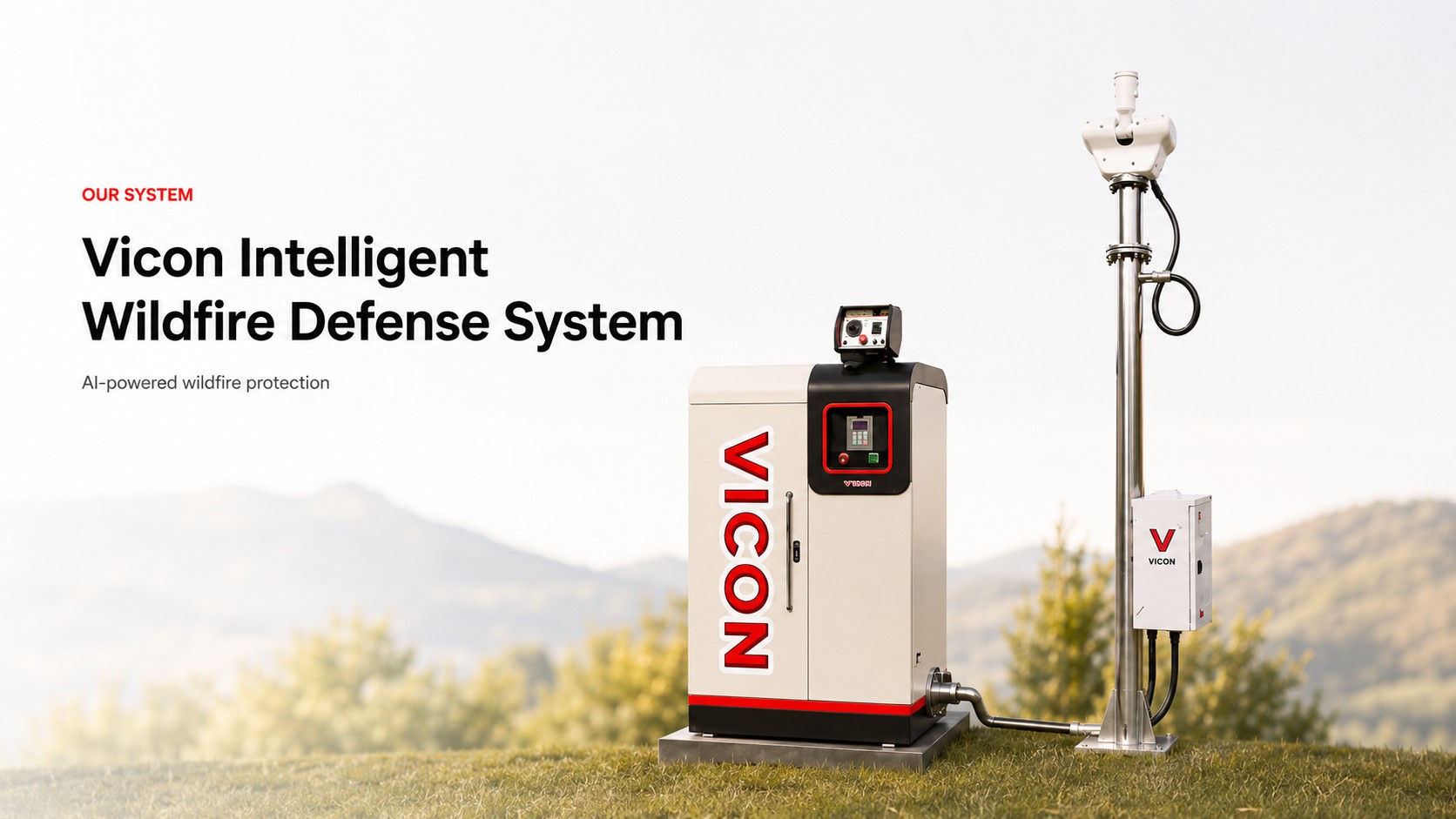 Vicon Intelligent Wildfire Defense System